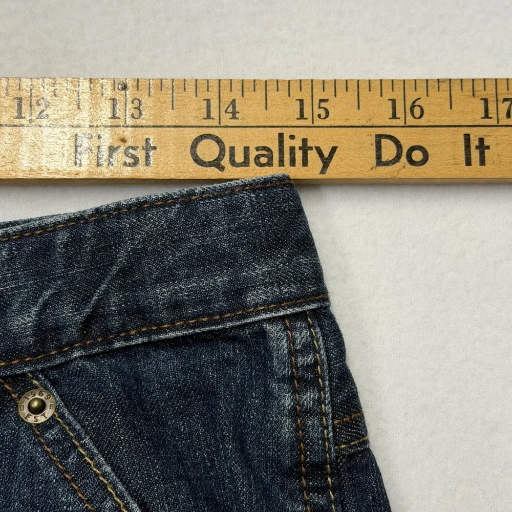 GAP Kids Carpenter Jeans Dark Wash Denim Utility Pants 14 Husky 2009